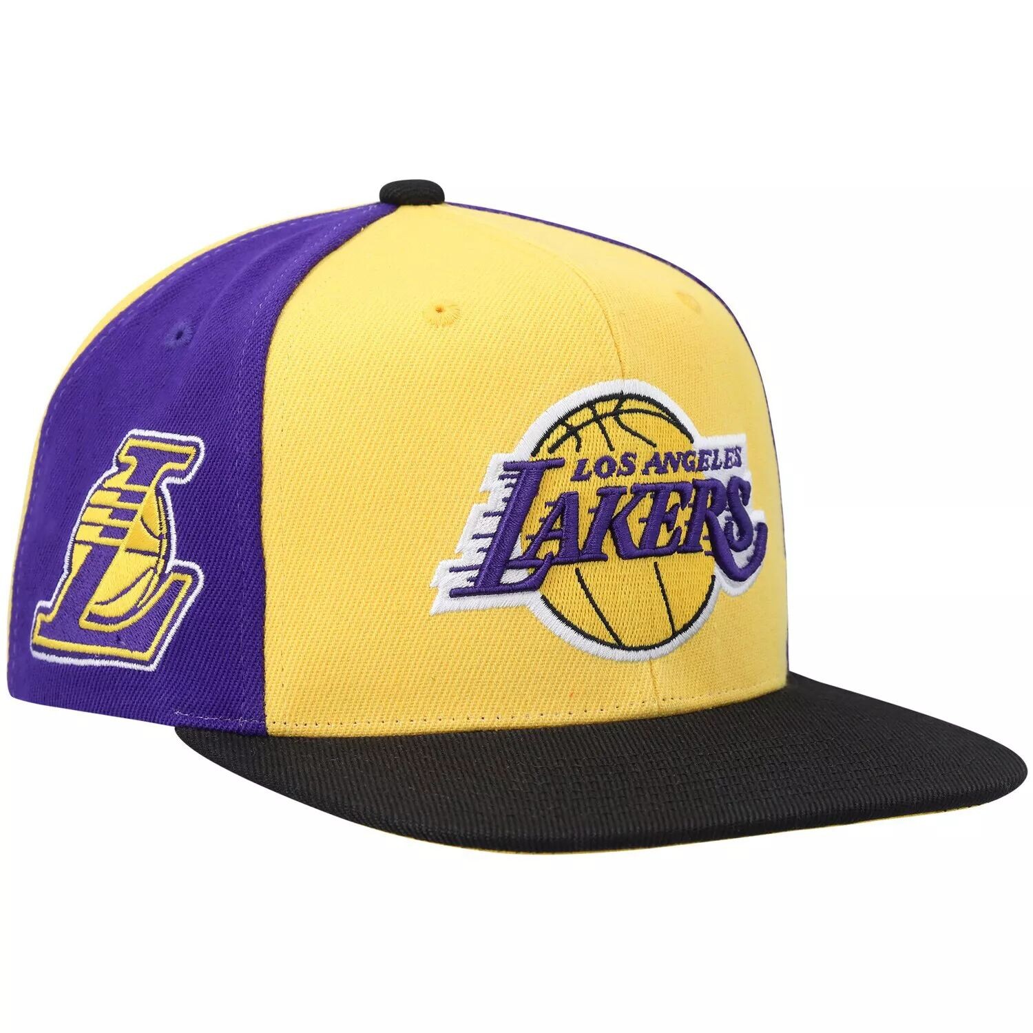 

Мужская кепка Mitchell & Ness Gold Los Angeles Lakers On The Block Snapback