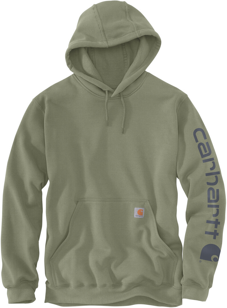 

Худи Carhartt Midweight Sleeve Logo 2025 Hoodie, оливковый