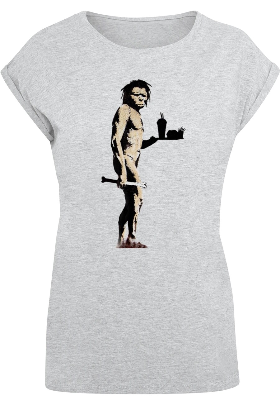 

Рубашка Merchcode Brandalised - Fast Food Apeman, цвет Grey/Greige