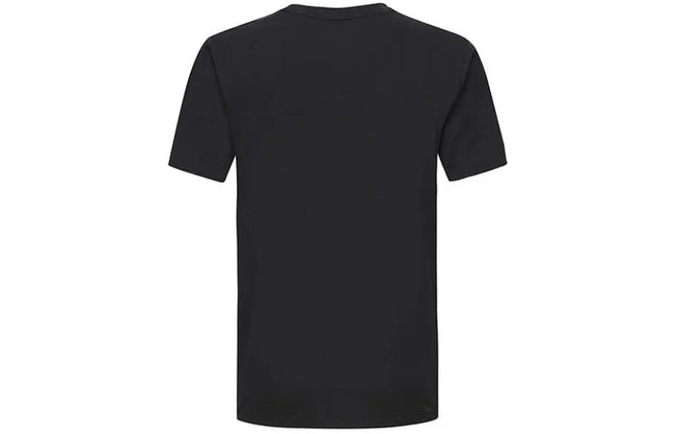 Adidas Футболка Sportlife Unisex черная с золотом — фото 3