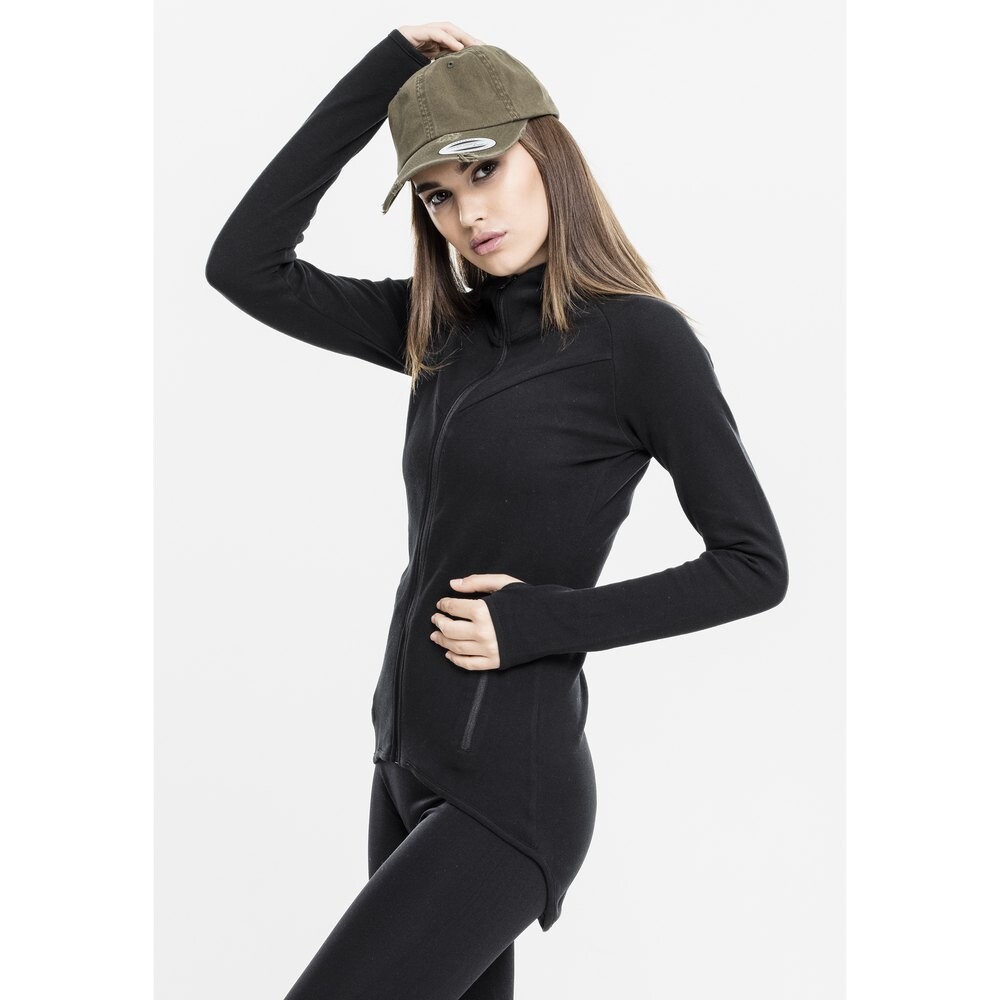 

Толстовка Urban Classics Athletic Interlo Zip, черный