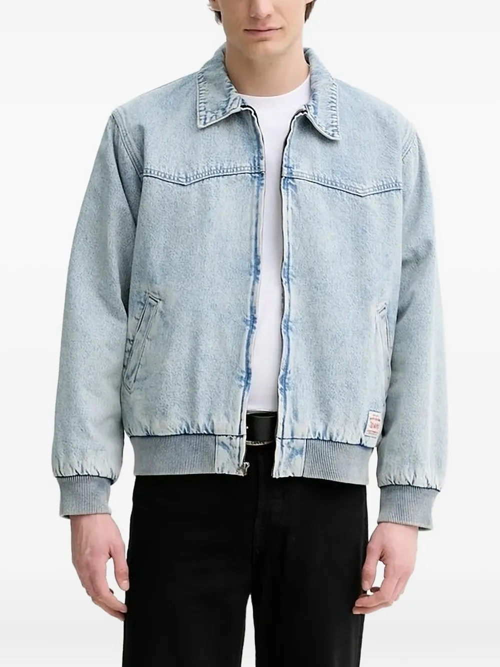 

Джинсовая куртка Embarcadero на молнии спереди Levi's, синий