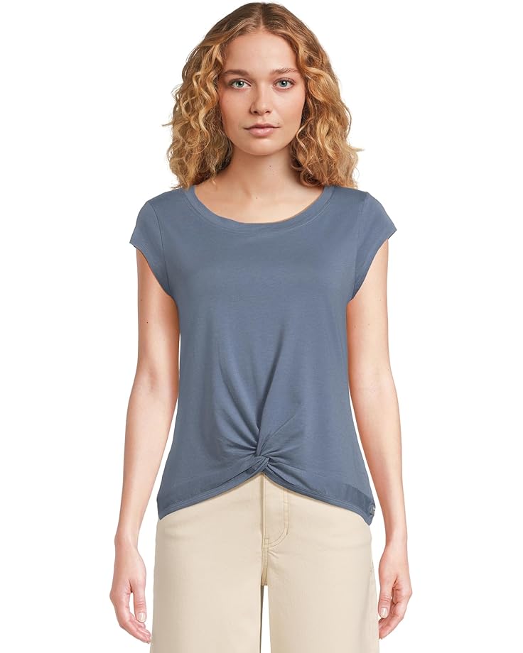

Рубашка Toad&Co Anza Short Sleeve Shirt, цвет Pacific Blue