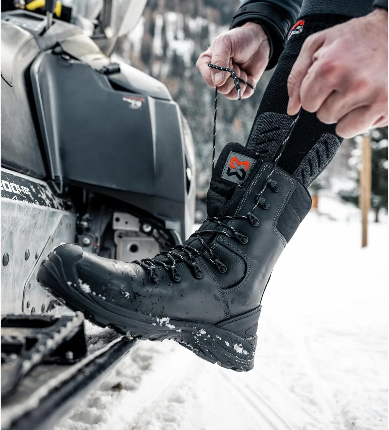 Рабочие ботинки WÜRTH MODYF S3 HI HRO Grado X черного цвета - рабочая обувь для мужчин и женщин - без металлических деталей и водонепроницаемые - размеры 38-48 — фото 2
