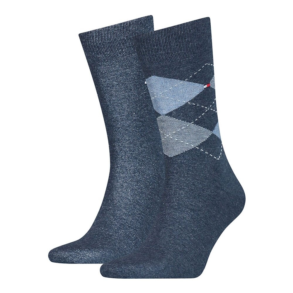 

Носки Toммy Hilfiger Check Classic 2 шт, синий