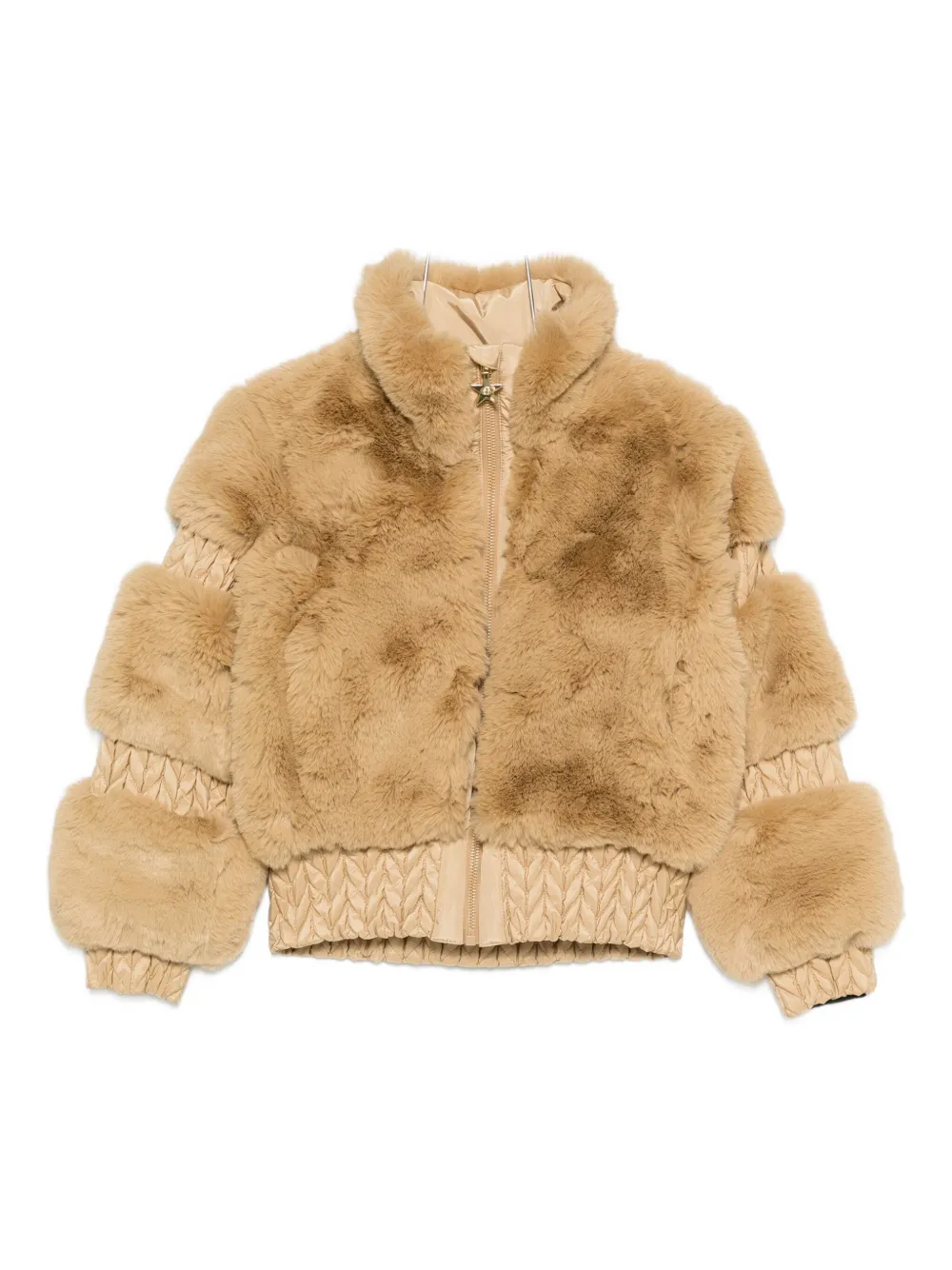 

Пушистая лыжная куртка на молнии Goldbergh, коричневый