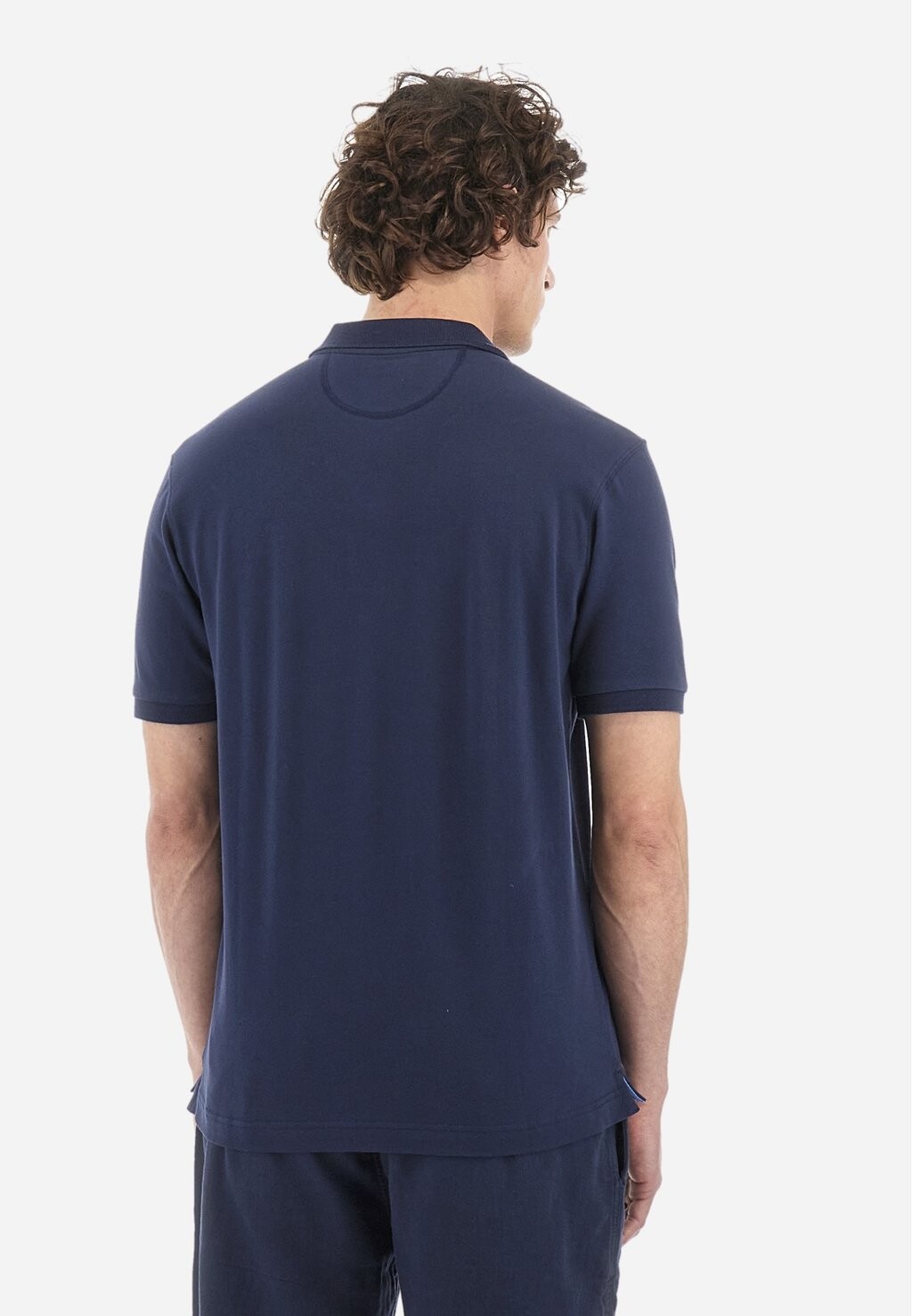 

Рубашка поло SHORT SLEEVE La Martina, сине-серый