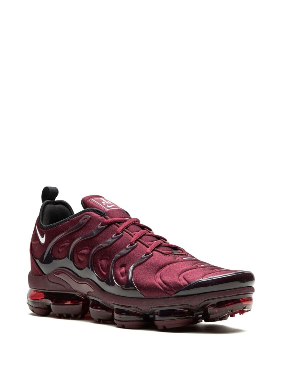Кроссовки Air VaporMax Plus Burgundy Nike, красный — фото 2