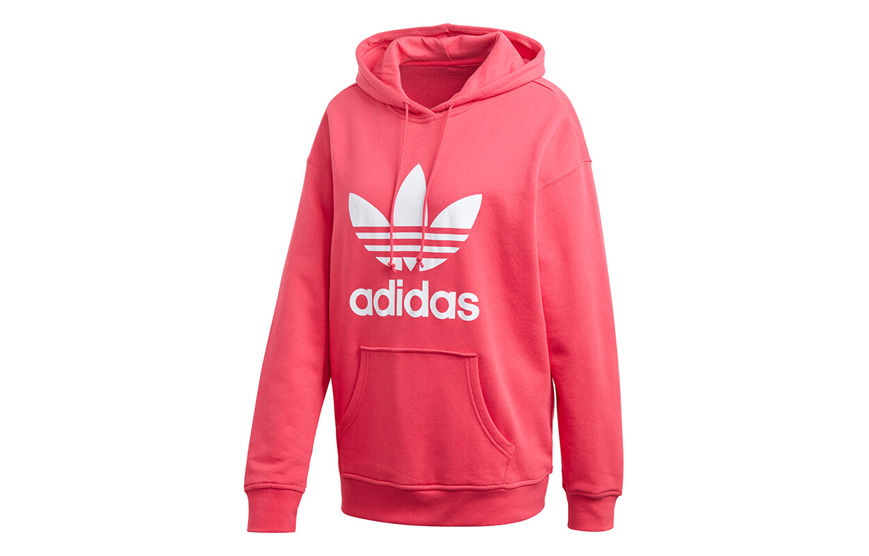 

ADICOLOR Толстовка женская Pink Blast/Gridiron/Volt Adidas Originals, розовый