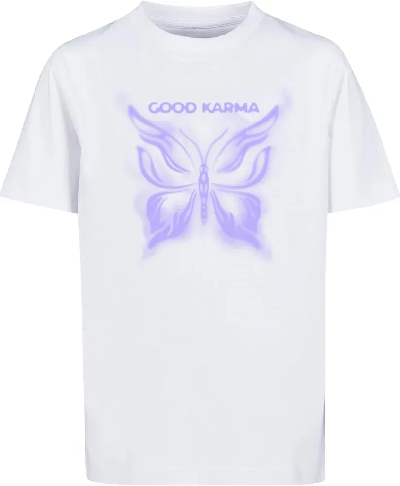 Футболка детская с бабочкой Mister Tee, белый