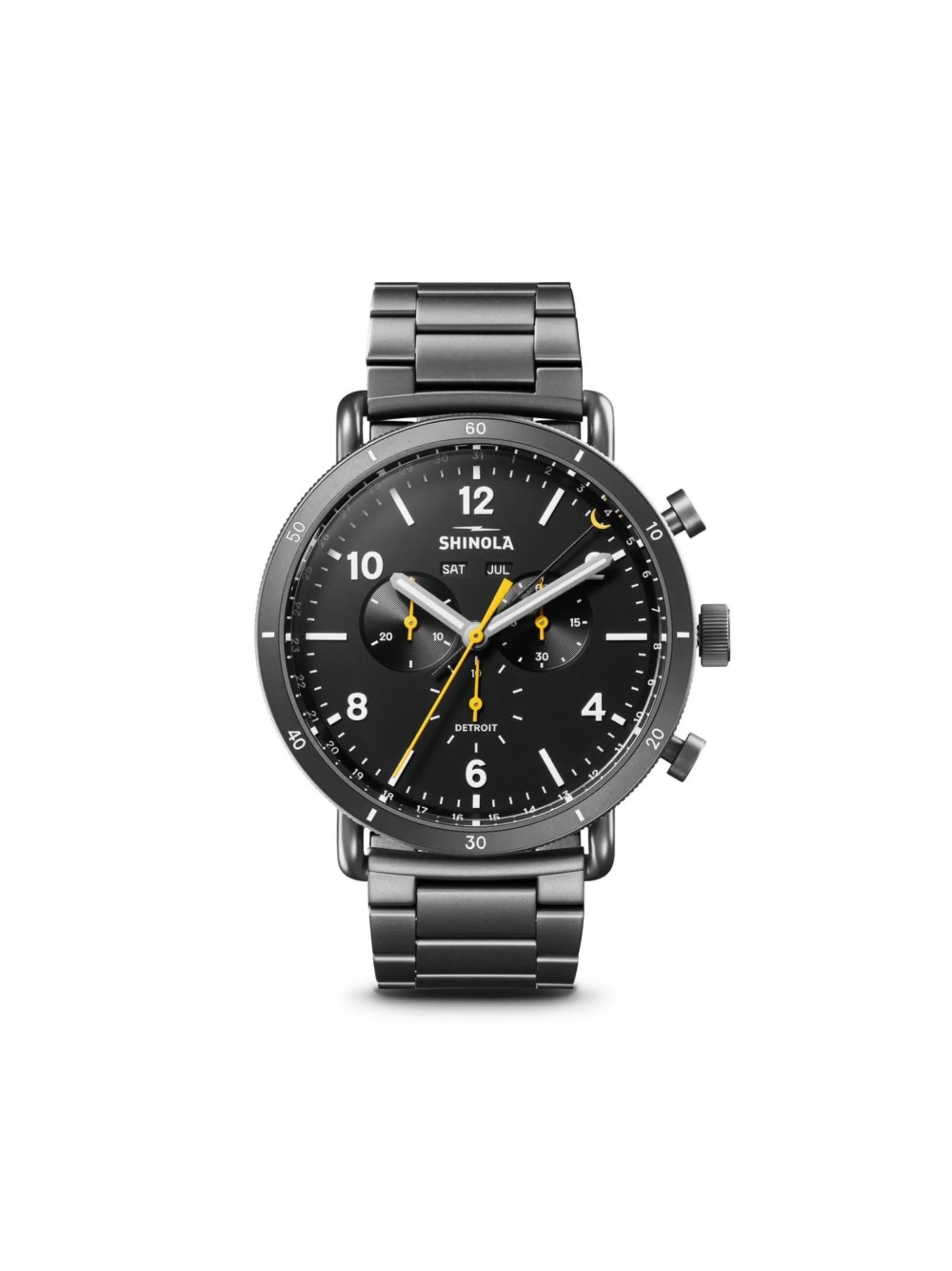 

Наручные часы Canfield Sport 45 мм Shinola, черный