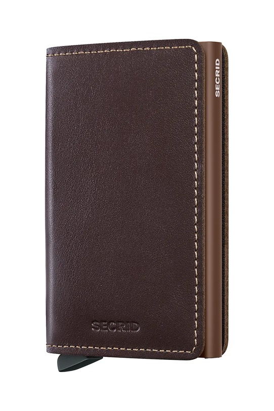 

Кожаный кошелек Secrid, коричневый