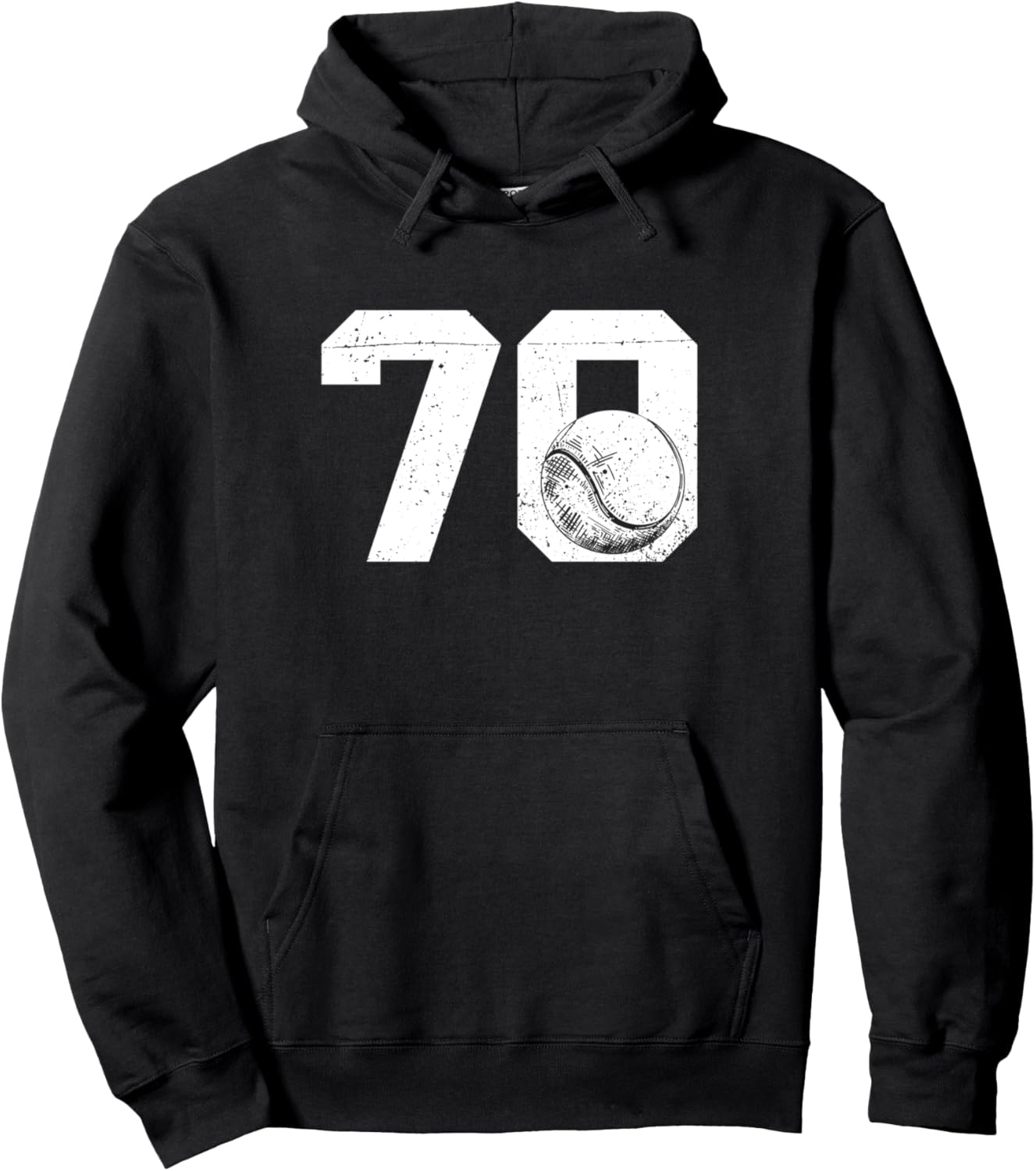 

Худи с надписью «70-летний мальчик-теннисист, которому исполняется 70 лет» 70 Year Old Birthday Apparel Tennis Boy B-Day, черный