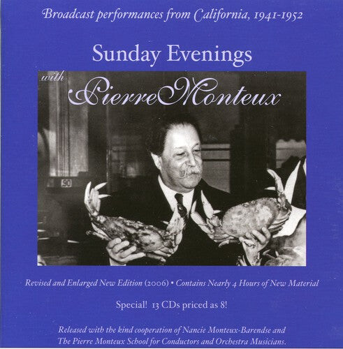 

CD диск Beethoven / Mozart / Sfs / Monteux: Sunday Evenings with Pierre Monteaux