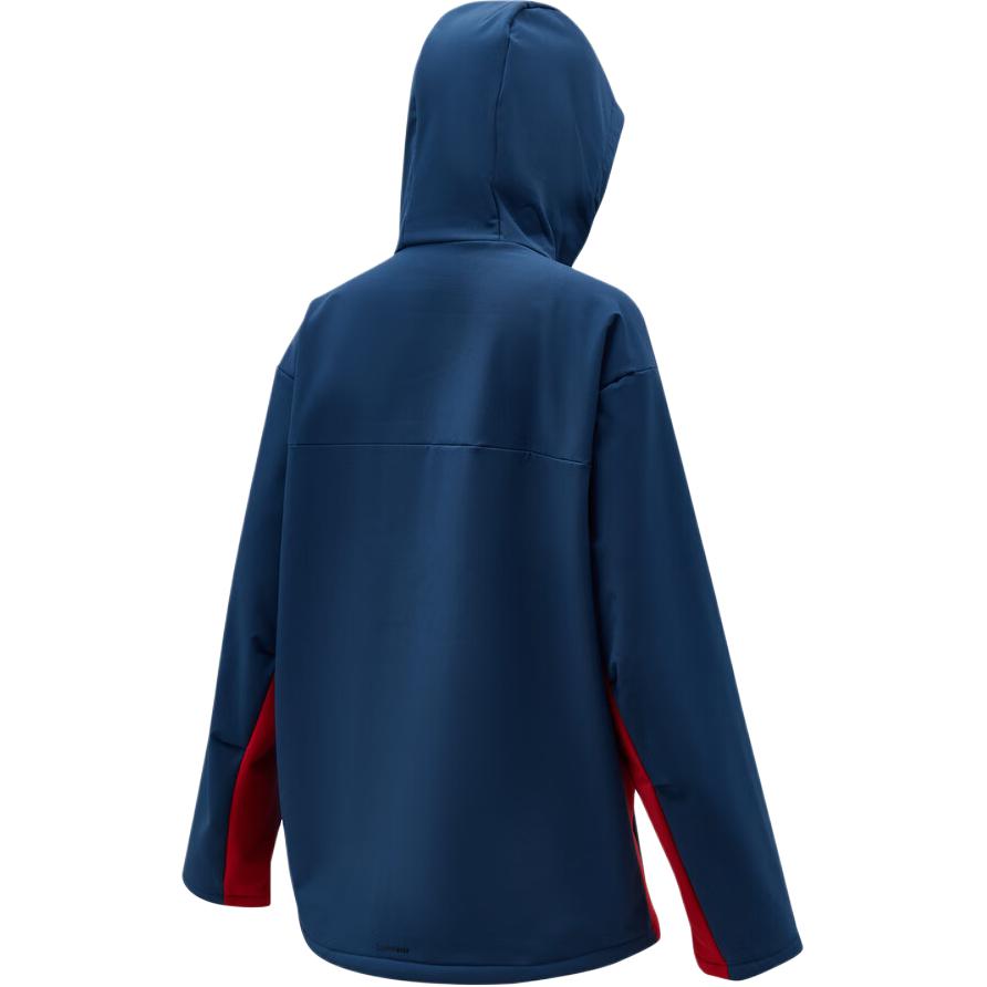 Детская куртка с капюшоном Moderate Adidas, marine синий/красный — фото 4