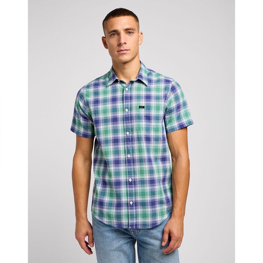 

Рубашка с коротким рукавом Lee Button Down, зеленый