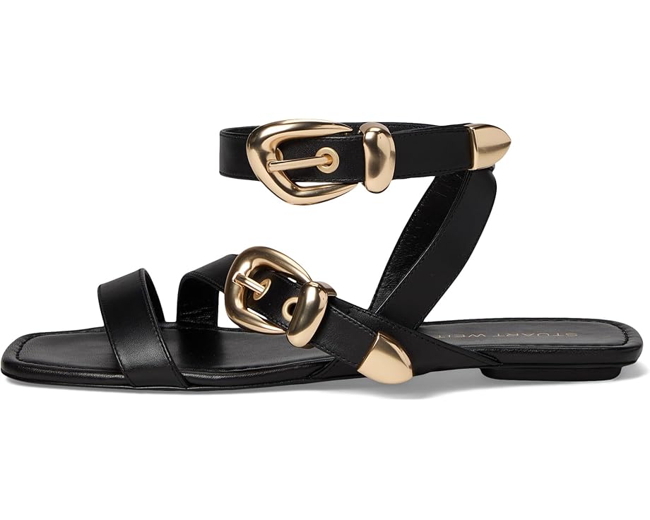 Сандалии Stuart Weitzman Maven Sandals, черный — фото 4