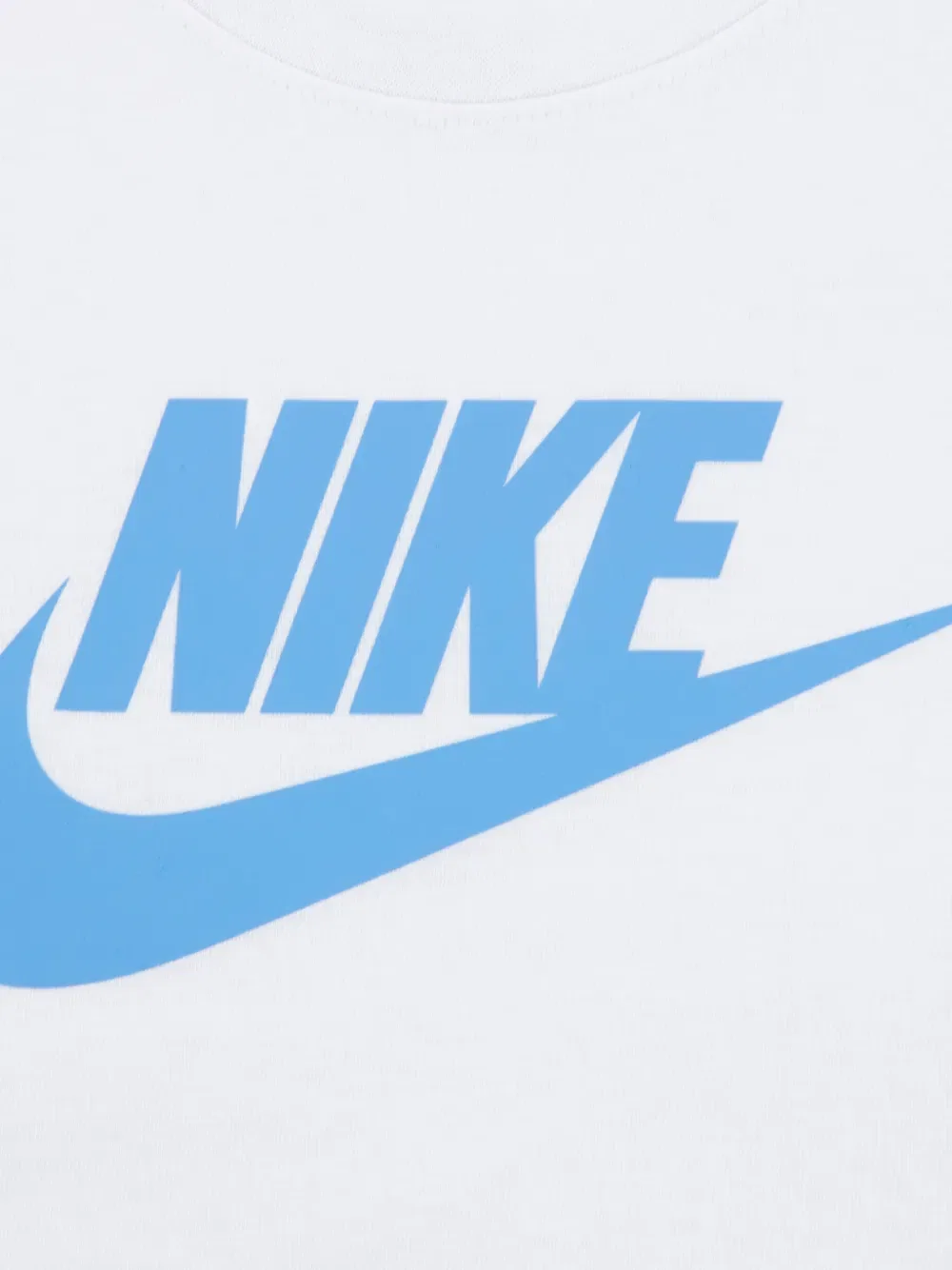 Комплект из футболки и шорт с логотипом (два предмета) Nike Kids, белый — фото 4