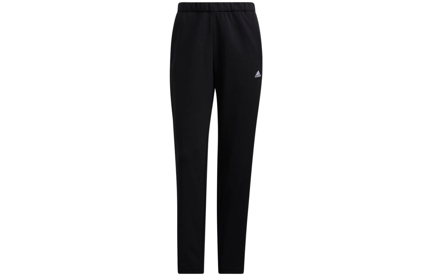

Трикотажные спортивные штаны женские черные Adidas