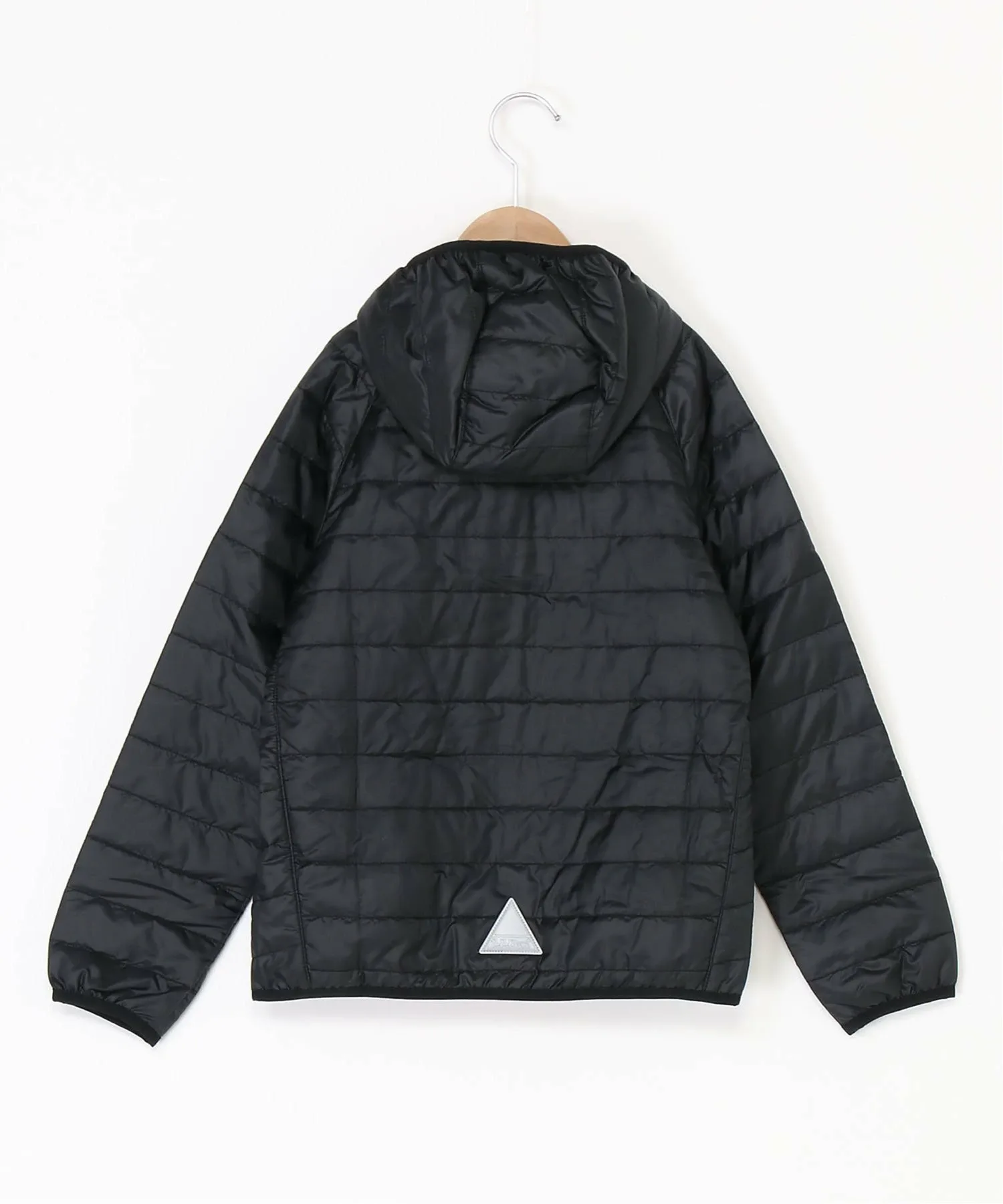 Детская куртка с капюшоном PrimaLoft Packaway (для детей постарше) L.L.Bean, Black — фото 3