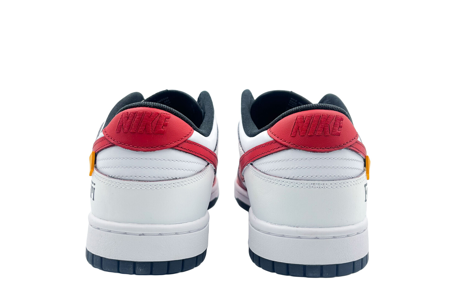 

Кроссовки Nike Dunk Skateboarding Shoes Men Low-top White, красный
