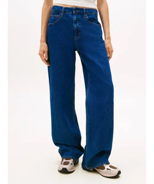 

Мои джинсы Relaxed fit Tommy Jeans, синий