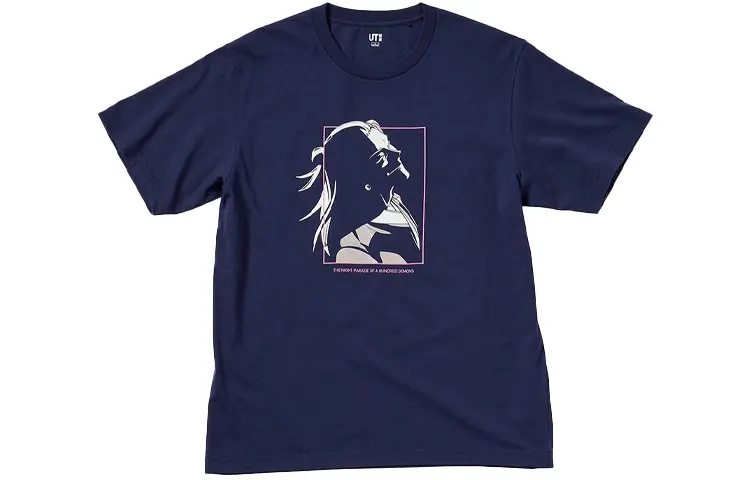 

UNIQLO Футболка унисекс, цвет Blue