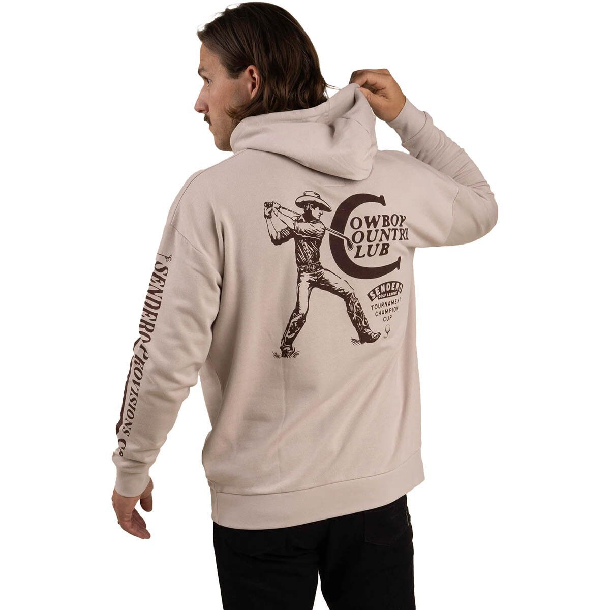 

Капюшон в стиле кантри-клуба ковбоев Sendero Provisions Co., цвет sand