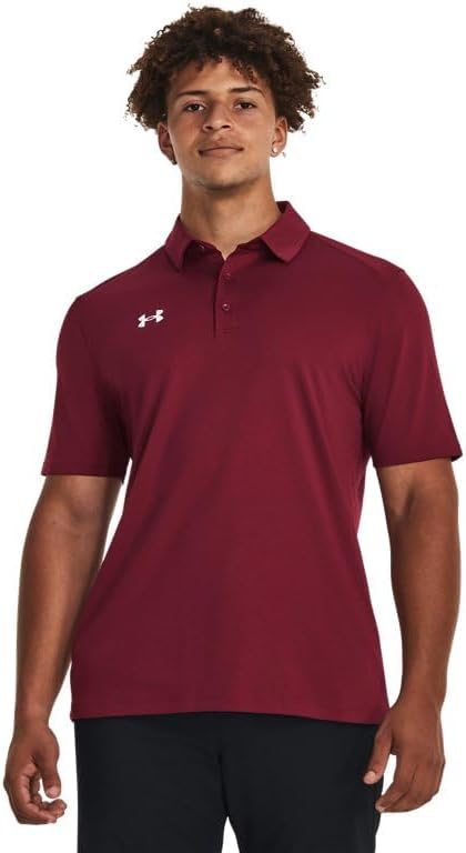 

Футболка-поло Under Armour Men's Tech, Cardinal/White - 625, Белый, Футболка-поло Under Armour Men's Tech, Cardinal/White - 625