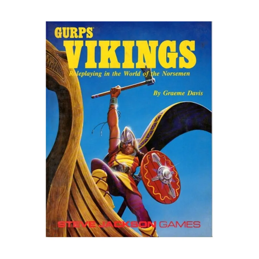 

Vikings (1st Edition), GURPS (1st-3rd Edition) - History & Culture, мягкая обложка