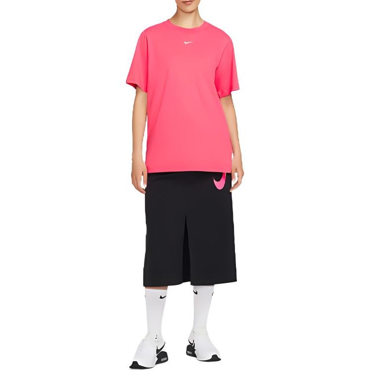 Футболка женская Aster Pink/White Nike — фото 4