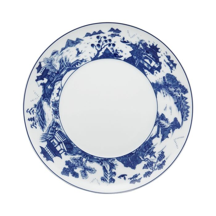 

Обеденная тарелка Mottahedeh Blue Shou, синий