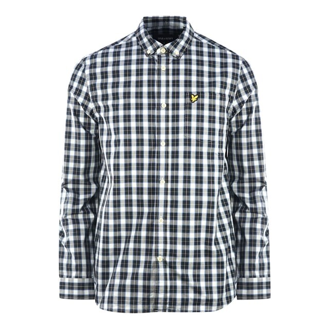 

Рубашка из поплина с длинными рукавами Jet Lyle & Scott, черный