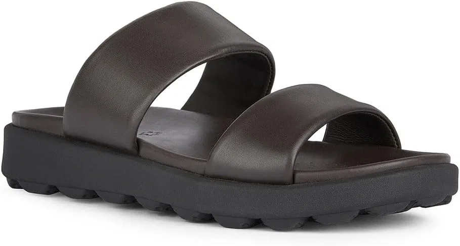 Сандалии Geox Men's U Spherica Ec6 A Slide, Dark Brown
