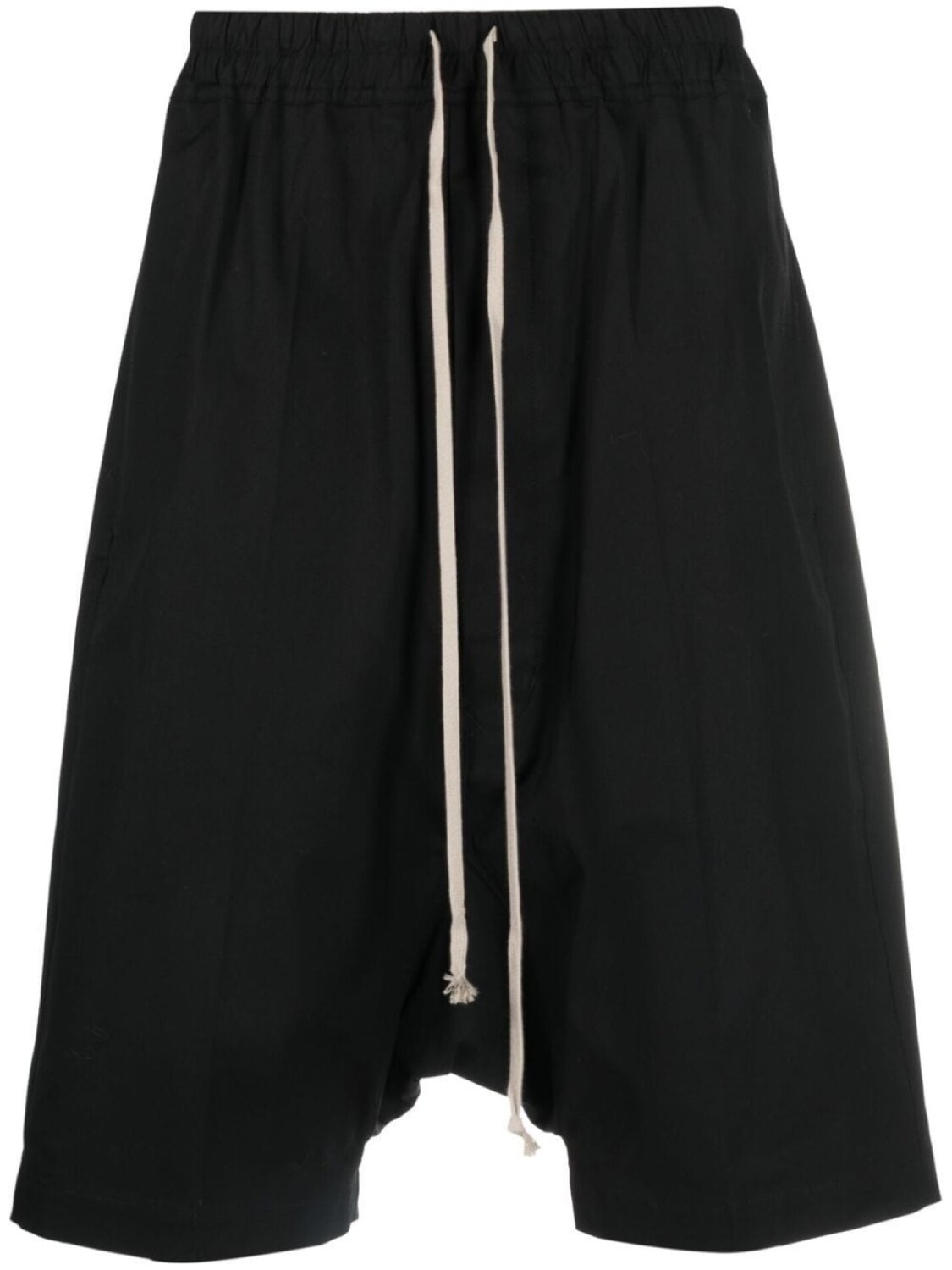 

Rick Owens шорты-бермуды с низким шаговым швом, черный
