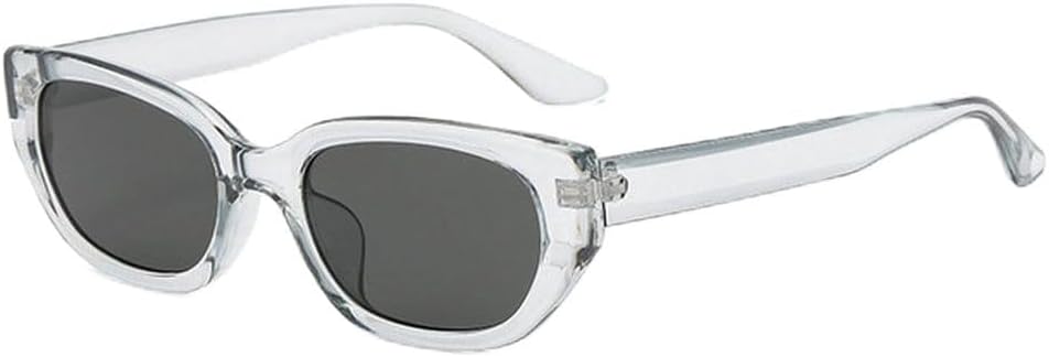 

Ретро-солнцезащитные очки для женщин высокого класса в форме «кошачий глаз» в маленькой оправе, модные солнцезащитные козырьки для мужчин в стиле ретро-панк MTZJH, Gray