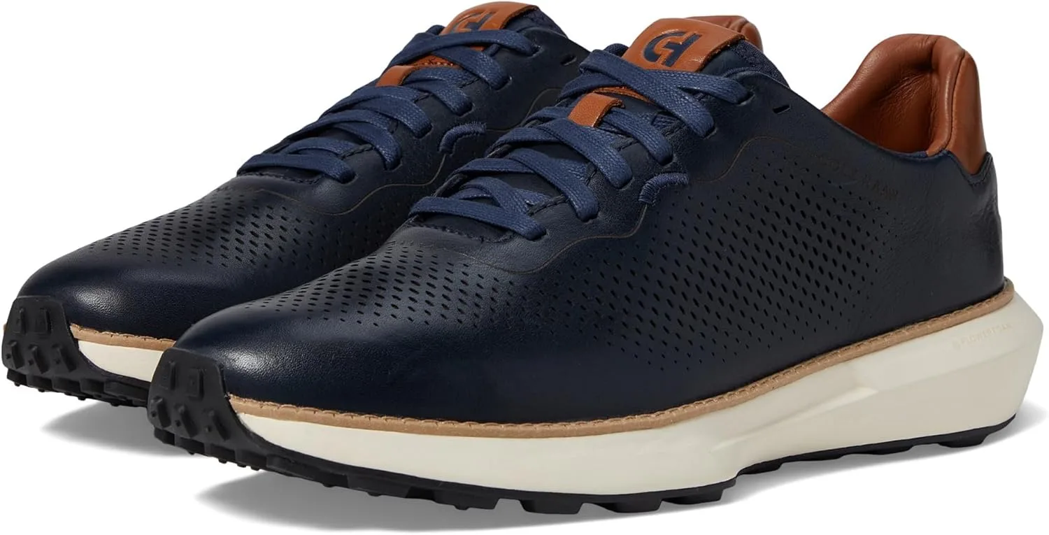 Мужские кроссовки Cole Haan Grandpro Ashland Laser Perf, темно-синий/бежевый