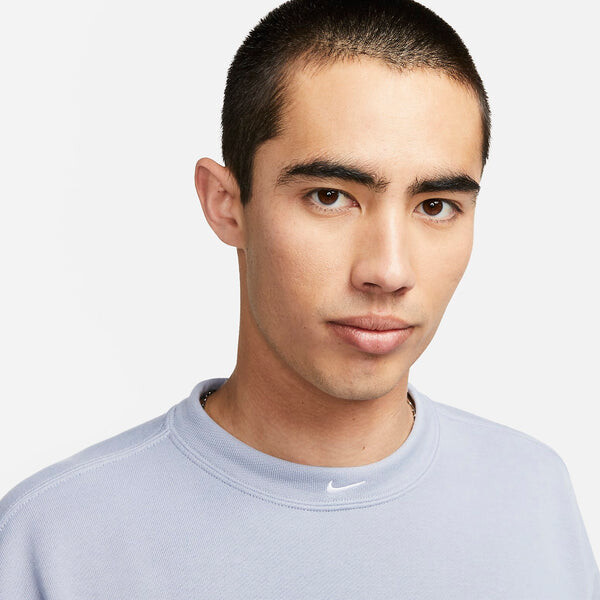 Футболка Nike Sportswear Circa French Terry Short Sleeve Top 'Blue', синий — фото 2