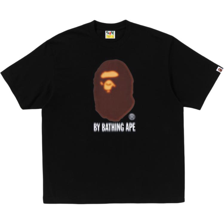 Футболка Bape Blur By Bathing Ape расслабленного кроя A BATHING APE, белый — фото 3