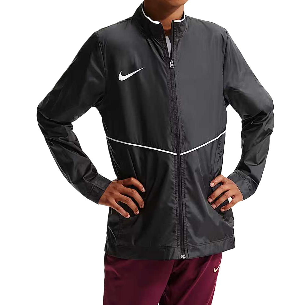 Детская куртка Stand Collar Moderate Nike, черный/белый/белый — фото 3