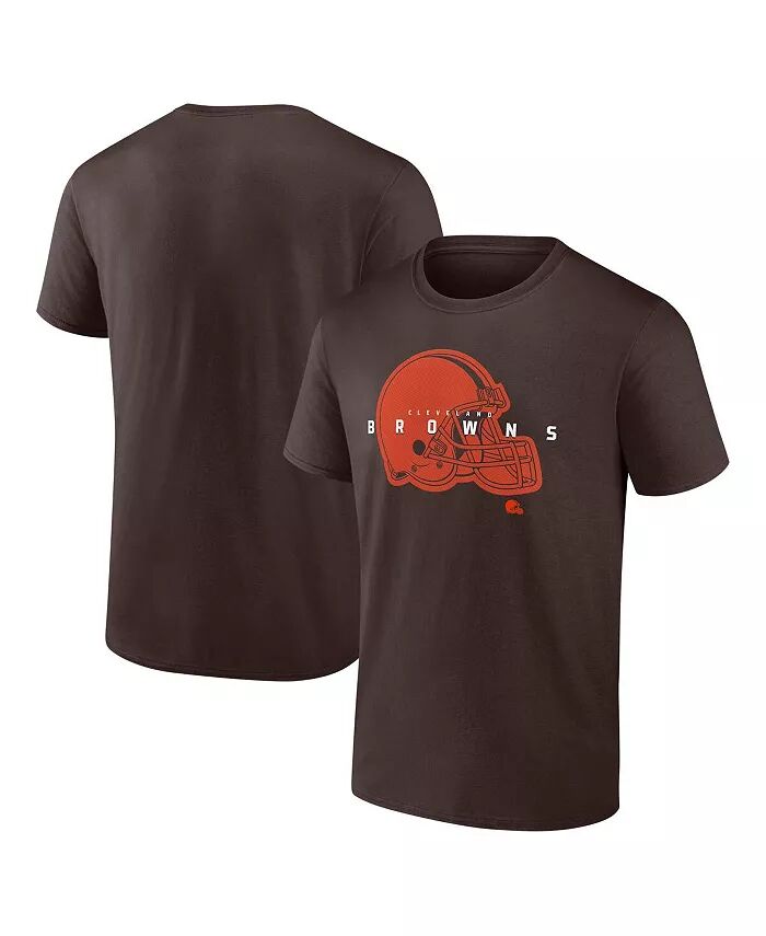 

Мужская коричневая футболка Cleveland Browns Coordinate Fanatics