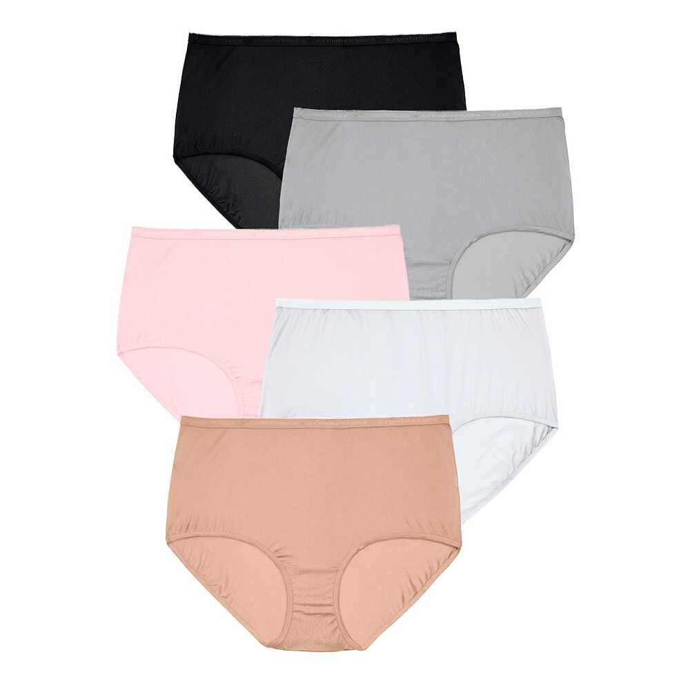 

Женские хлопковые трусы больших размеров Comfort Choice, 5 шт.