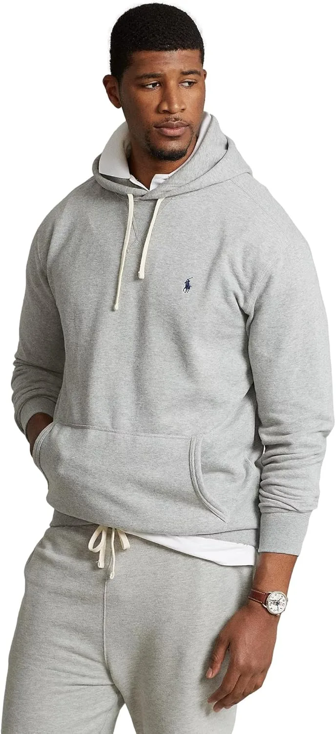 Флисовая футболка с длинным рукавом POLO RALPH LAUREN RL, Andover Heather. — фото 2