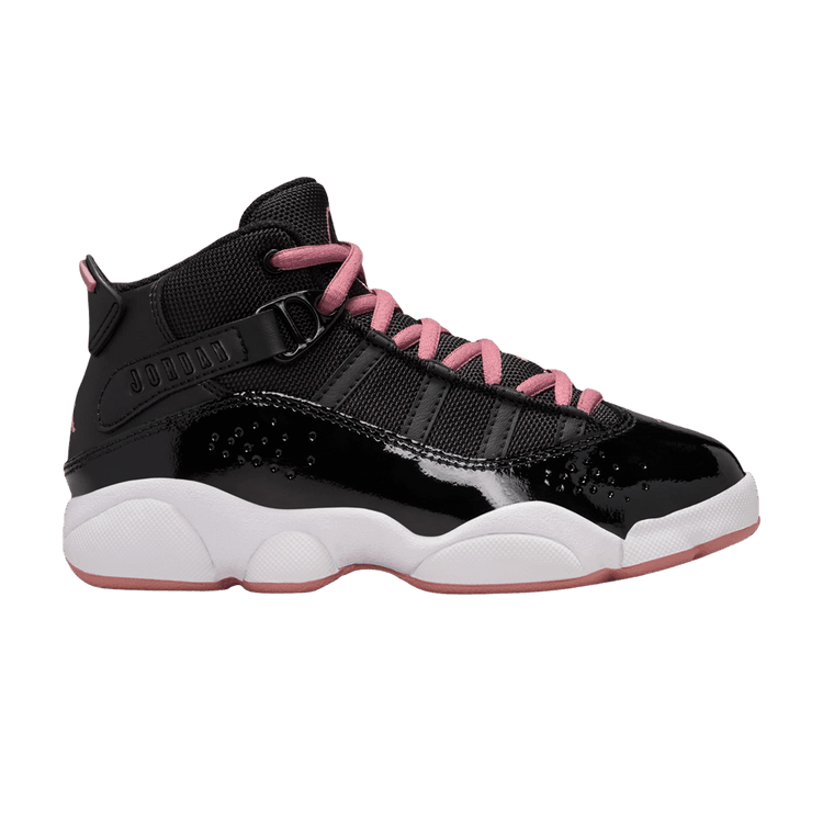 

Кроссовки Jordan 6 Rings PS 'Black Rust Pink', черный