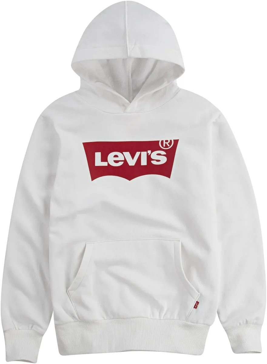 Детская толстовка с капюшоном Levi's "LVB BATWING PULLOVER HOODIE", для МАЛЬЧИКОВ Levi'S Kids, белый — фото 3
