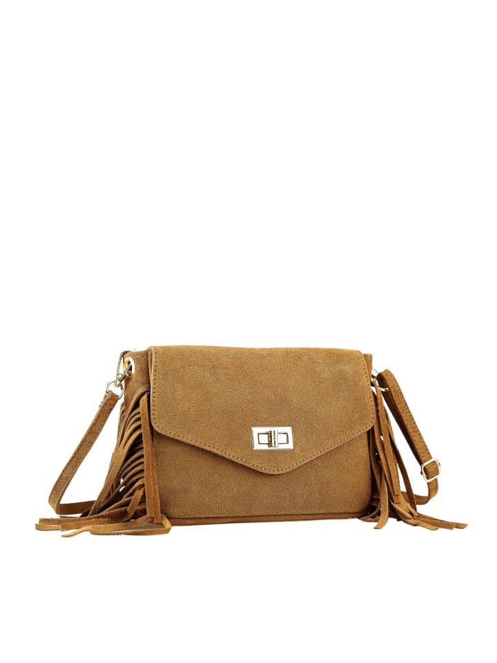 

Сумка через плечо Дикий Запад коричневого цвета collezione alessandro