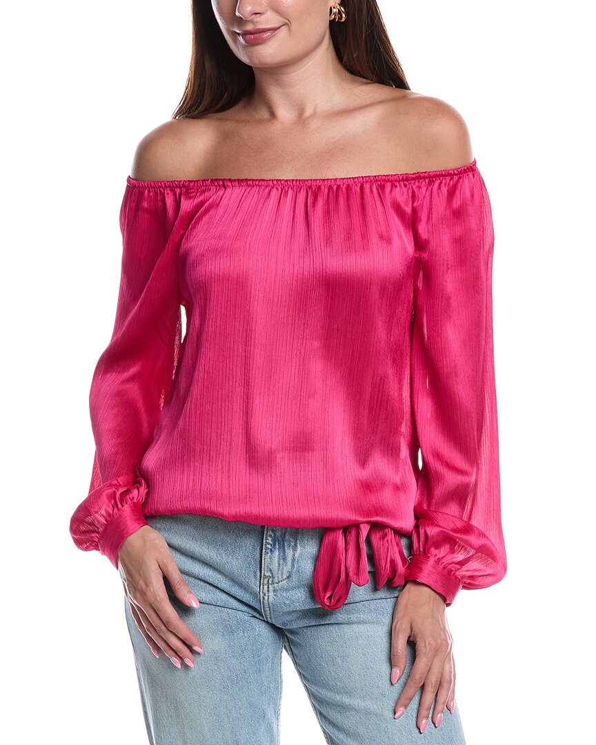 

Винс Камуто Топ с открытыми плечами Vince Camuto, розовый