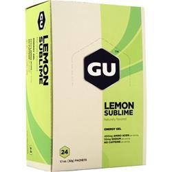 

Gu Энергетическое желе Lemon Sublime 24 шт.