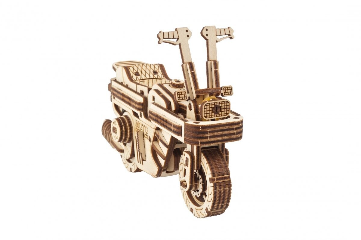 

3D Деревянный Пазл Мото Компактный Скутер Ugears