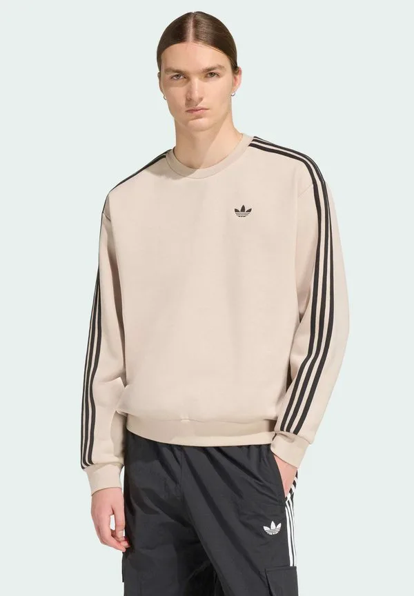 

Свободная толстовка crew Adidas Originals, Stone Khaki, Хаки, Свободная толстовка crew Adidas Originals, Stone Khaki